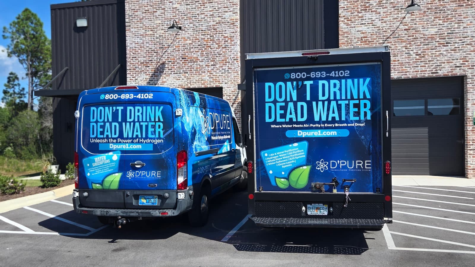 D'Pure water and air purification systems for a Florida home